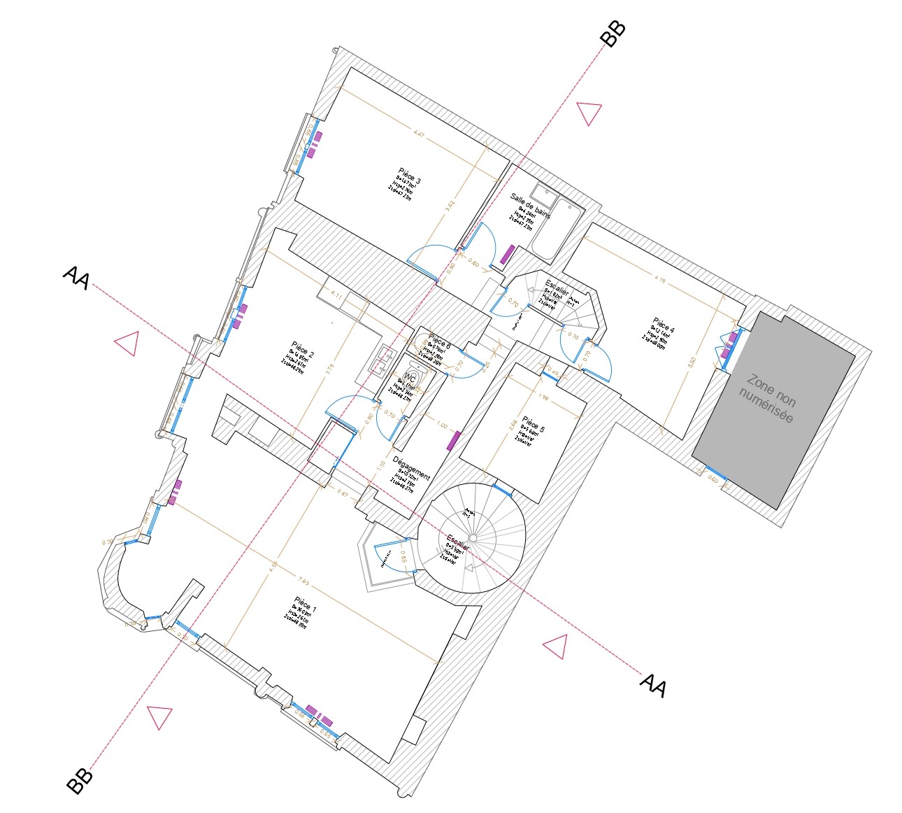 Plan 2D – plan de niveau_page-0001 (1) Plan 2D, plan de coupe