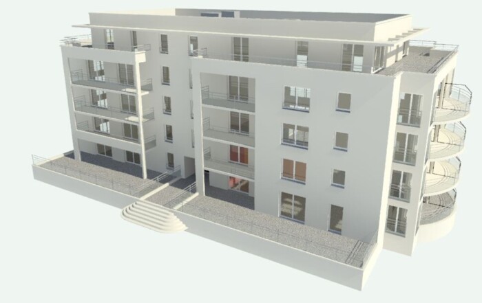 Maquette 3D bâtiment